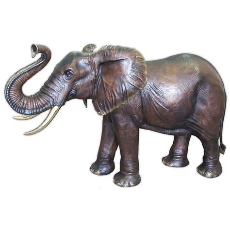 Bronze Elephant Sculpture, Bronze, 81179 - AllSculptures.com