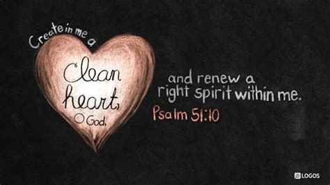 Psalm 51:10 NIV - Create in me a pure heart, O… | Biblia