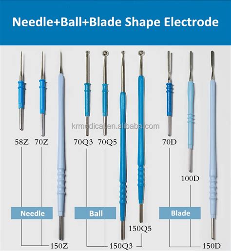 Electrosurgery Tips Diathermy Esu Cautery Surgical Monopolar Electrodes ...