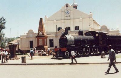 old STEAM LOCOMOTIVES in South Africa: Mafikeng Museum: SAR Class 6H ...