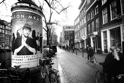 Poster Amsterdam - black and white Photograph by Rob Blok | Fine Art ...