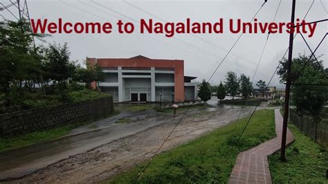 Nagaland University Lumami Campus - YouTube