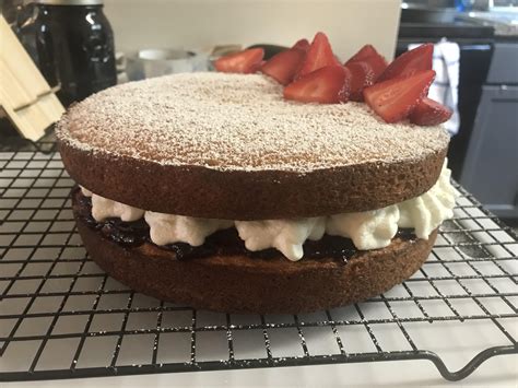 Mary Berry’s Victoria Sponge Cake : r/Baking