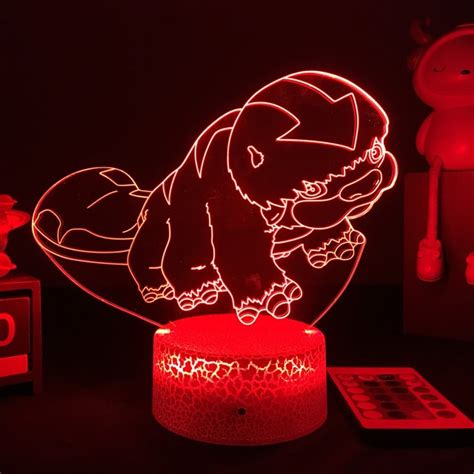 Avatar The Last Airbender 3D Led Lamp: Appa Yip Yip Led Lamp | Avatar The Last Airbender Merch