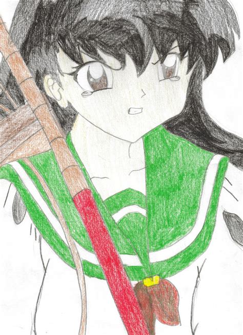 Angry kagome by forgottenbravery on DeviantArt