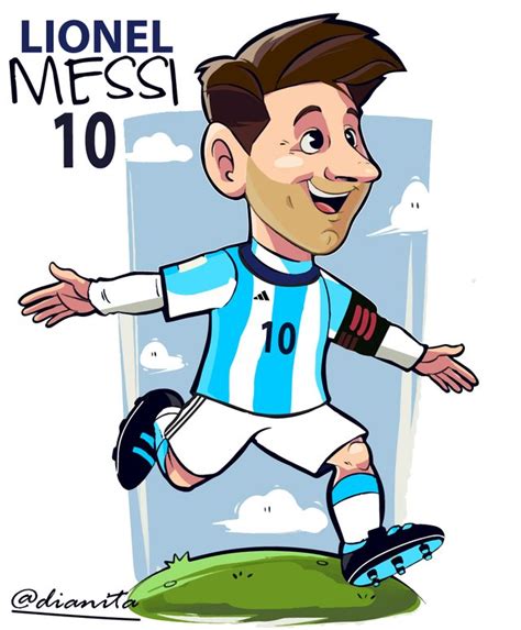 Tutorial Caricatura Lionel Messi Paso a paso- Mundial Rusia 2018 ...