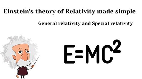 Einstein's theory of Relativity made simple | Theory of relativity ...