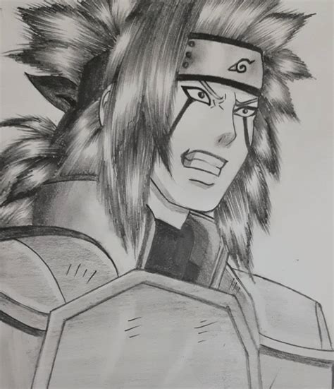 Made this sketch of Jiraiya : r/Naruto