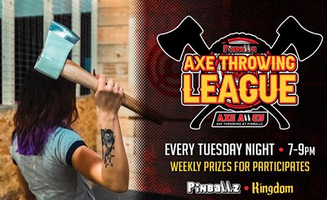 Axe Throwing League | Pinballz