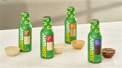 You Can Finally Get Subway's Iconic Sauces At The Grocery Store