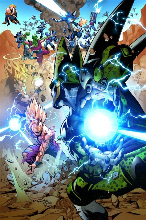 Gohan vs CEll DBZ | Dragon ball z, Anime dragon ball super, Anime ...