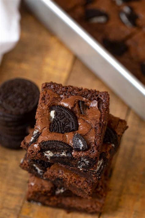 Oreo Brownies Recipe - Dinner, then Dessert