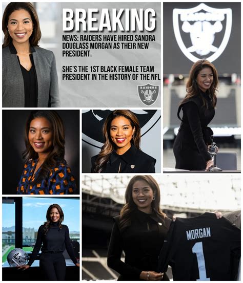 Sandra Douglas Morgan: President of the Las Vegas Raiders : r/blackladies