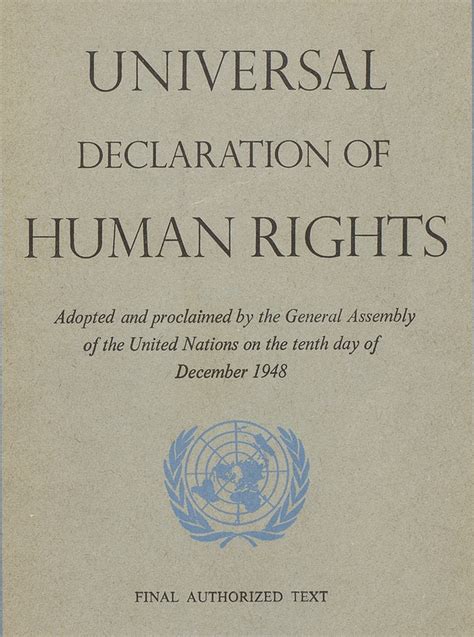 Universal Declaration of Human Rights - Pillar Centre لإدارة الأزمات ...