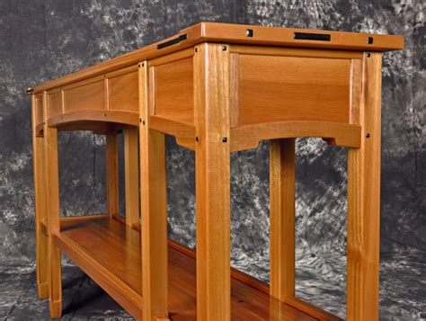 Custom Greene & Greene Style Sofa Table by Winding River Workshop | CustomMade.com