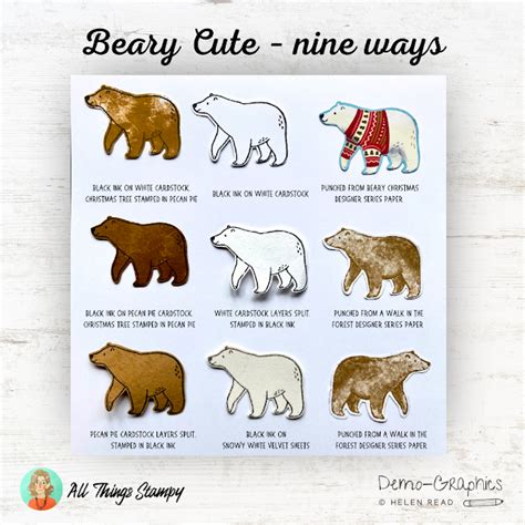 Beary Cute Stampin Up ideas | Stampin up christmas cards, Polar bear christmas cards, Christmas ...