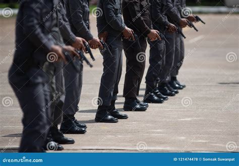 Police Tactical Firearms Training Stock Photo - Image of range, person: 121474478