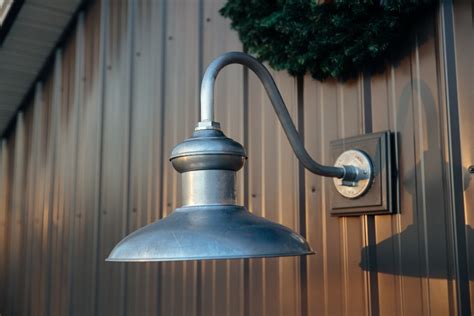 Gooseneck Barn Light Adds Style to Industrial Pole Barn | Blog ...