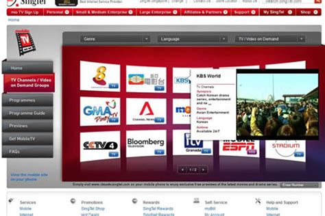 SingTel rolls out revamped MobileTV website | The Work | Campaign Asia