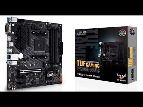 ASUS TUF GAMING A520M-PLUS 🎯 Motherboard Unboxing and Overview - YouTube