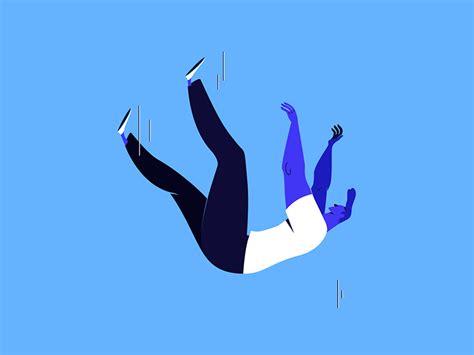 Falling by Julien Laureau | Motion design animation, Motion graphics ...