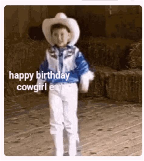 Happy Birthday Cowgirl