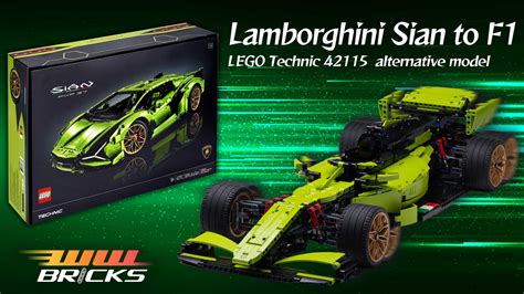 LEGO Technic 42115 Lamborghini Sian F1 instructions