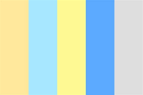 Yellow Blue Color Palette