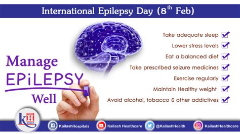 Healthy Lifestyle & nutritious diet can help manage Epilepsy. There are ...