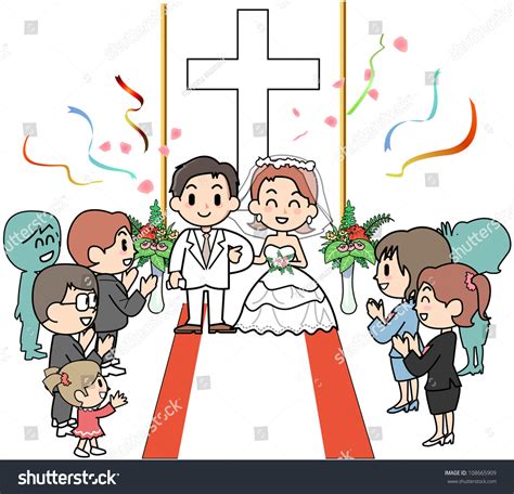 Wedding Ceremony Church: ภาพประกอบสต็อก 108665909 | Shutterstock