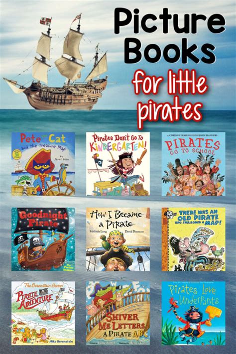 Pirate Books for Kids - Preschool Inspirations