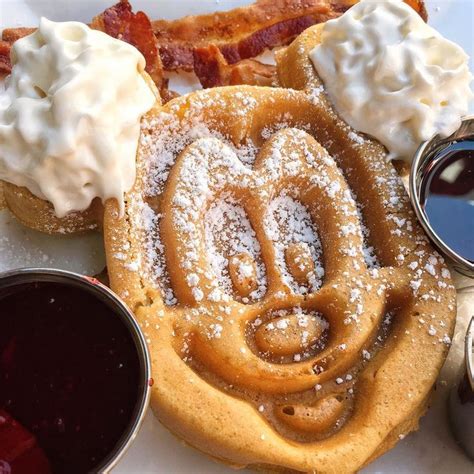 Mickey Waffles | Waffle mix recipes, Disneyland food, Food