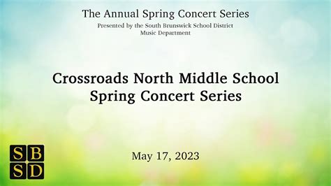 May 17, 2023 - Crossroads North Middle School - Spring Concert - YouTube Music