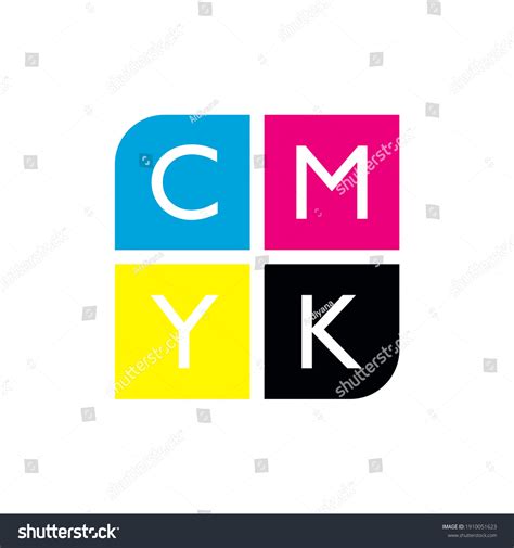 Cmyk Color Logo Vector Graphics Stock Vector (Royalty Free) 1910051623 | Shutterstock