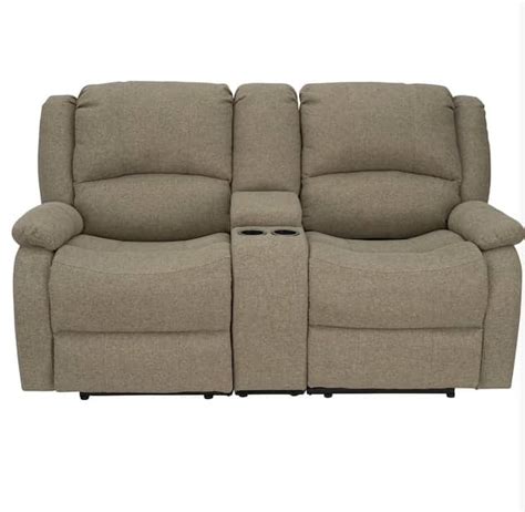 Reclining Loveseat With Center Console Cover - Velcromag