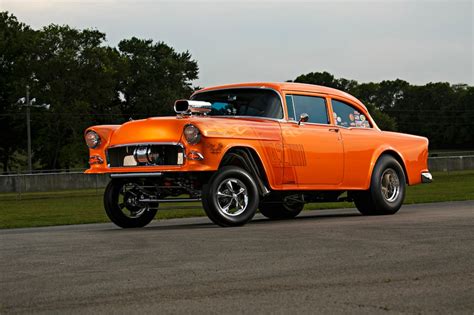 A 10-Second Street-Legal 1955 Chevy Gasser Is As Cool As It Gets