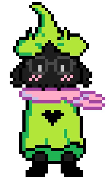 My homemade Ralsei Pixel art : r/ralsei