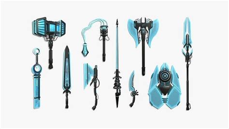 10 SciFi Weaponry A Collection - Sci Fi Weapon Design | CGTrader