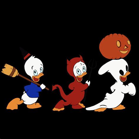 Halloween Huey Dewey and Louie PNG - Etsy Canada