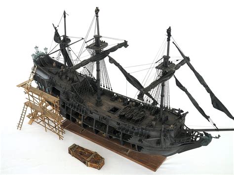 Buy Top Level of The Black Pearl Model Wood Ship kit DIY Product (All ...