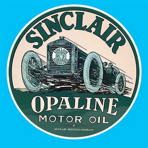 SINCLAIR OPALINE MOTOR OIL STICKER | Decal Heads - Stickers and Decals