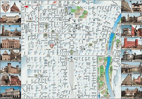 Mappa Torino - Cartina di Torino | Torino, Mappe, Mappa