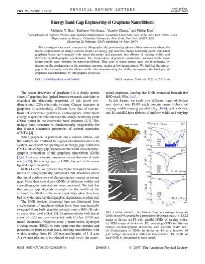 Energy Band-Gap Engineering of Graphene Nanoribbons