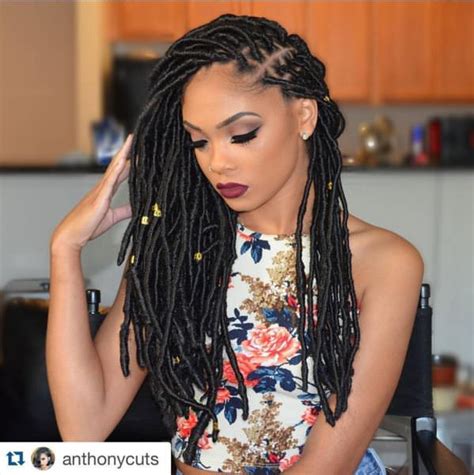 10 Of The Hottest Faux Locs Styles We Have Seen This Year - Black Hair Information