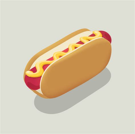 Vector of hot dog icon - Download Free Vectors, Clipart Graphics & Vector Art