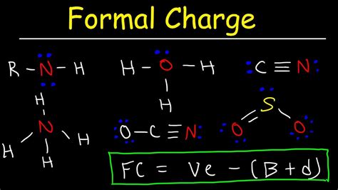 How To Calculate The Formal Charge of an Atom - Chemistry - YouTube