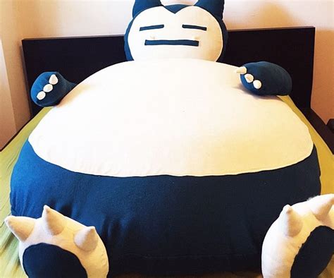 Giant Snorlax Bean Bag