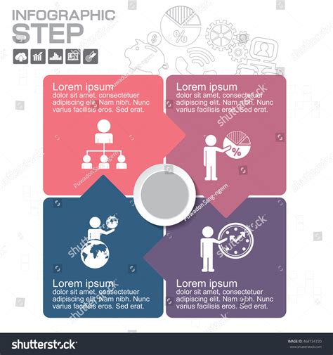 Infographic Arrow Timeline Templates Business Stock Vector (Royalty Free) 468734720 | Shutterstock