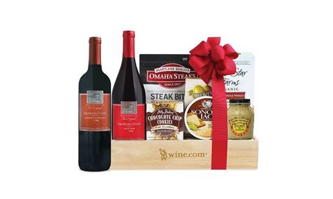 Perfect Pair Wine Gift Basket | Omaha Steaks