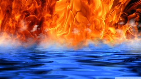 Download Fire Water Meet Wallpaper 1920x1080 | Wallpoper #442604